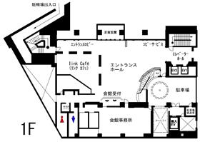 国際交流会館1Fフロア図